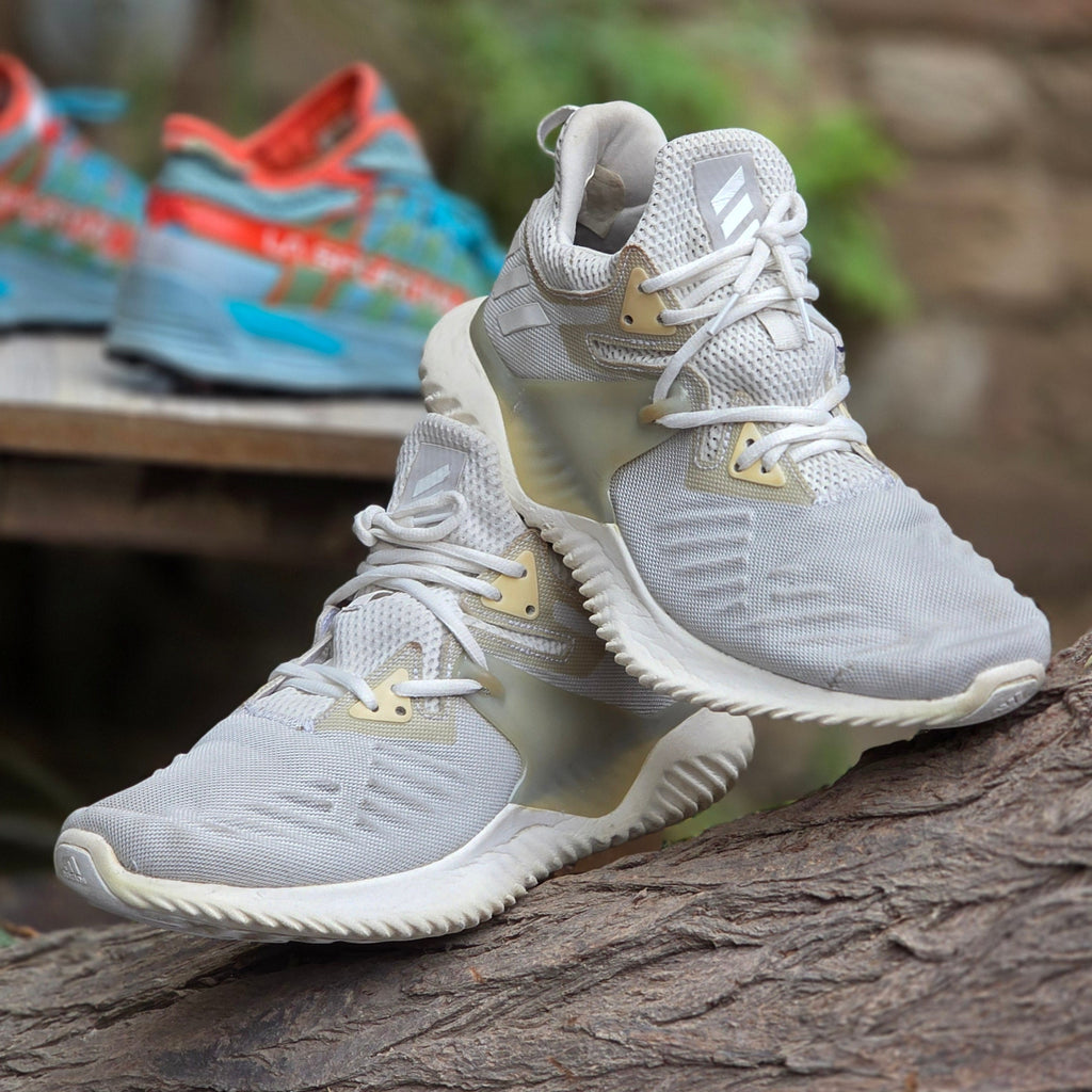 Size 8 Adidas Alphabounce Beyond Shoes White | USED | Ghazali Style