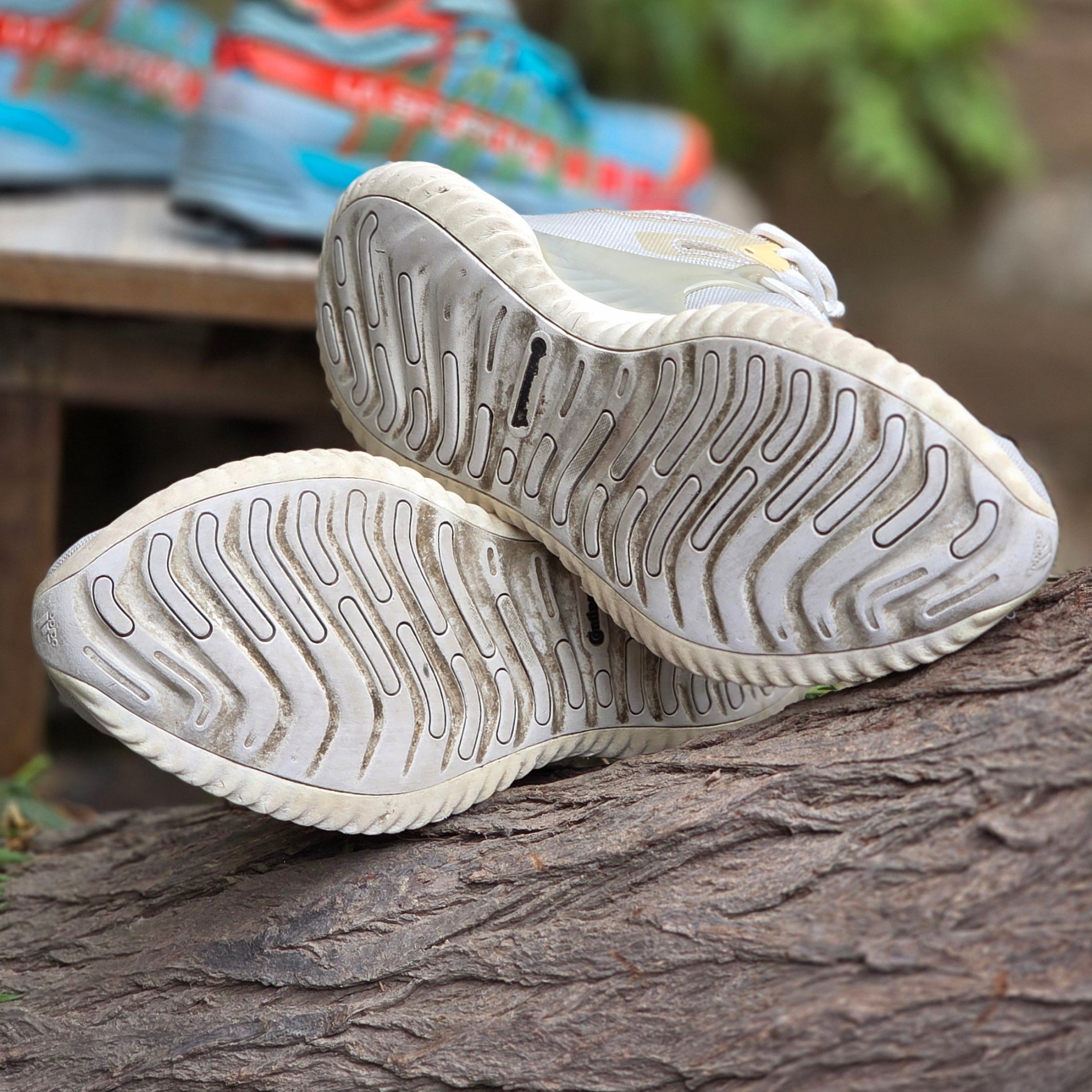 Size 8 Adidas Alphabounce Beyond Shoes White | USED | Ghazali Style