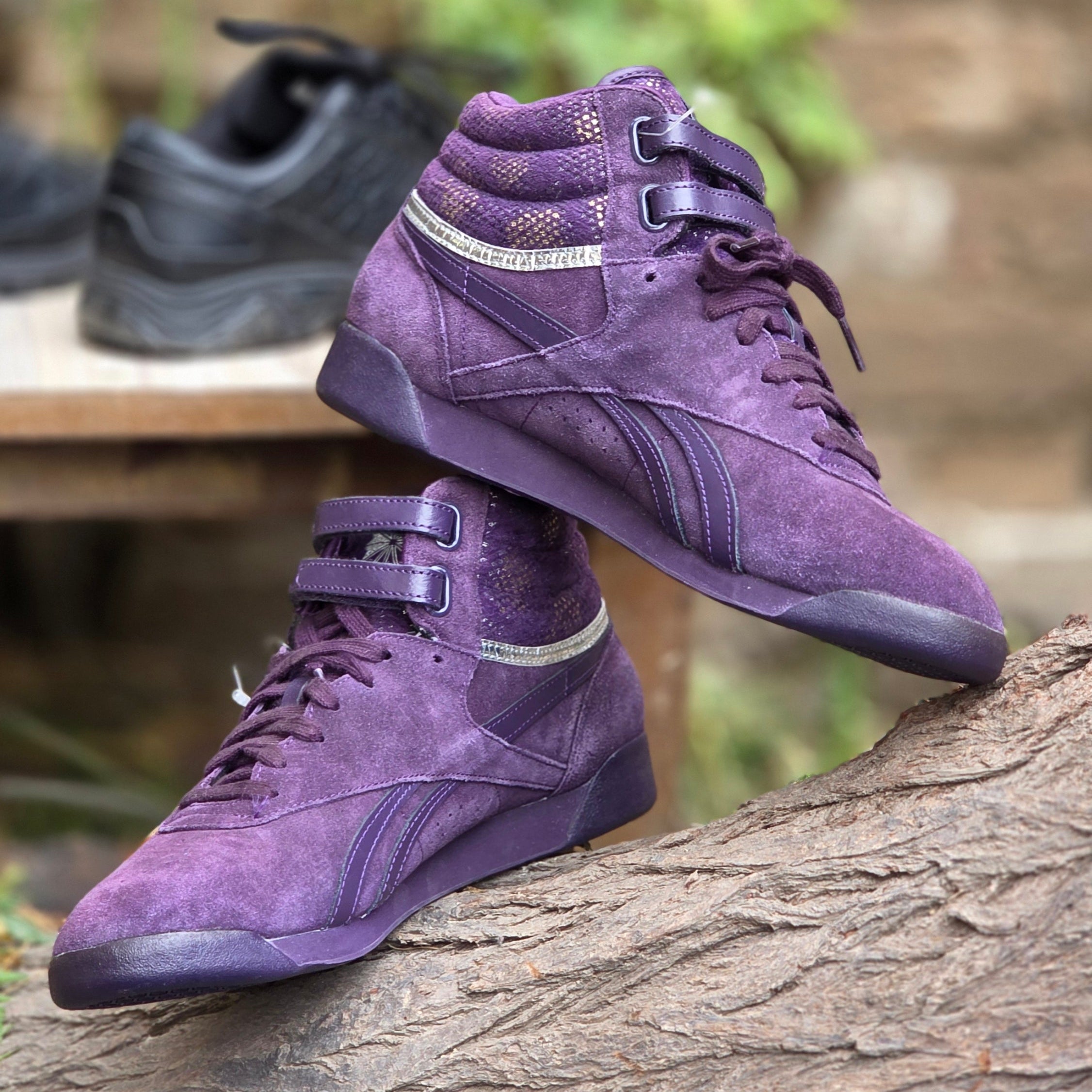 Size 8 Reebok Classic Freestyle High Top Women’s Sneakers (USED) | Ghazali Style