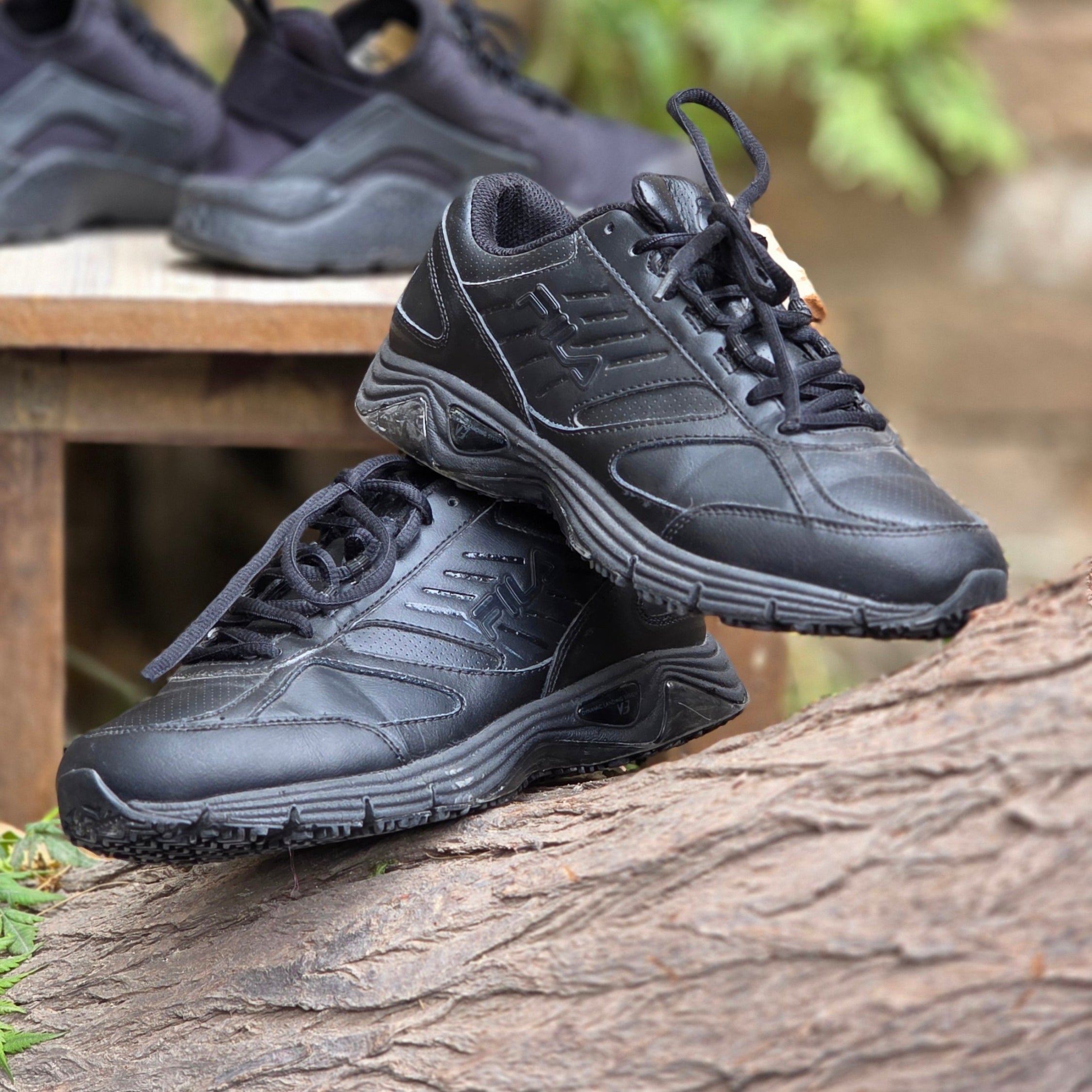 Size 5 FILA V3 Women’s Running Shoes – Black | USED | Ghazali Style