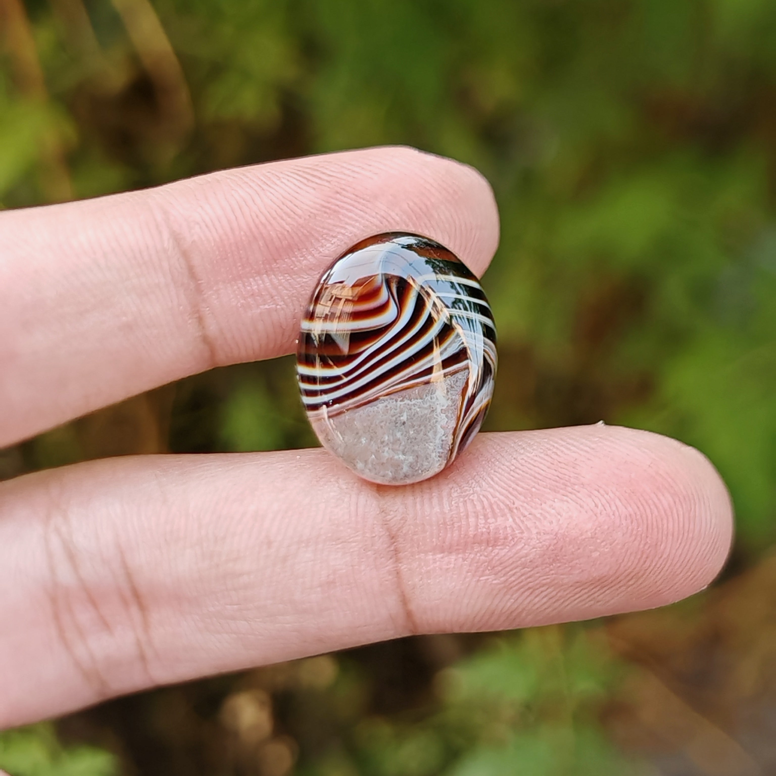 Natural Sulemani Aqeeq, (Agate) gemstone Weight: 19.95 carat