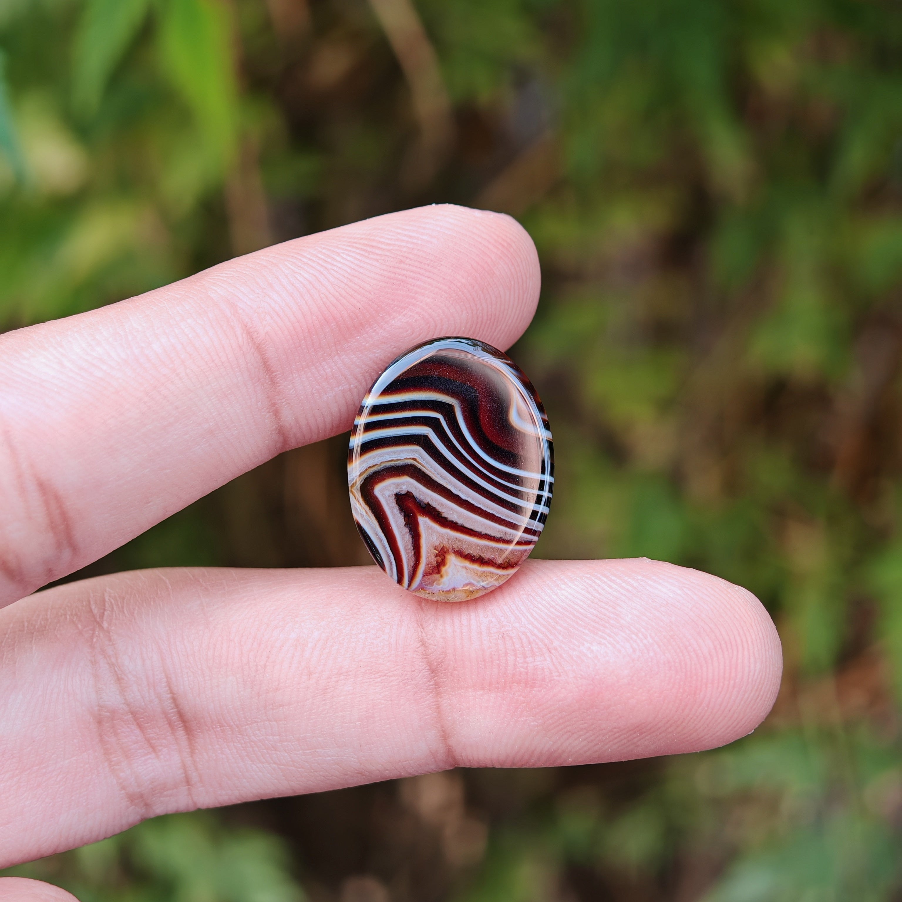 Natural Sulemani Aqeeq, (Agate) gemstone Weight: 19.95 carat