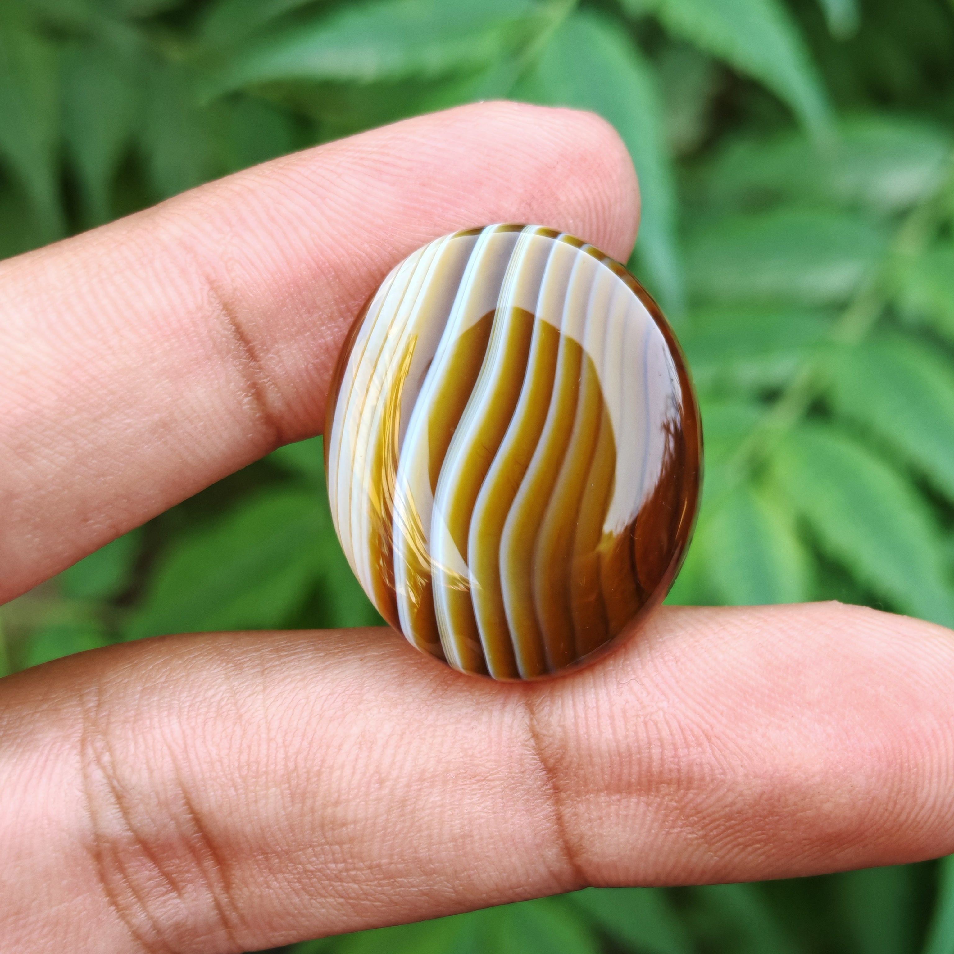 Natural Sulemani Aqeeq, (Agate) gemstone Weight: 32.40 carat