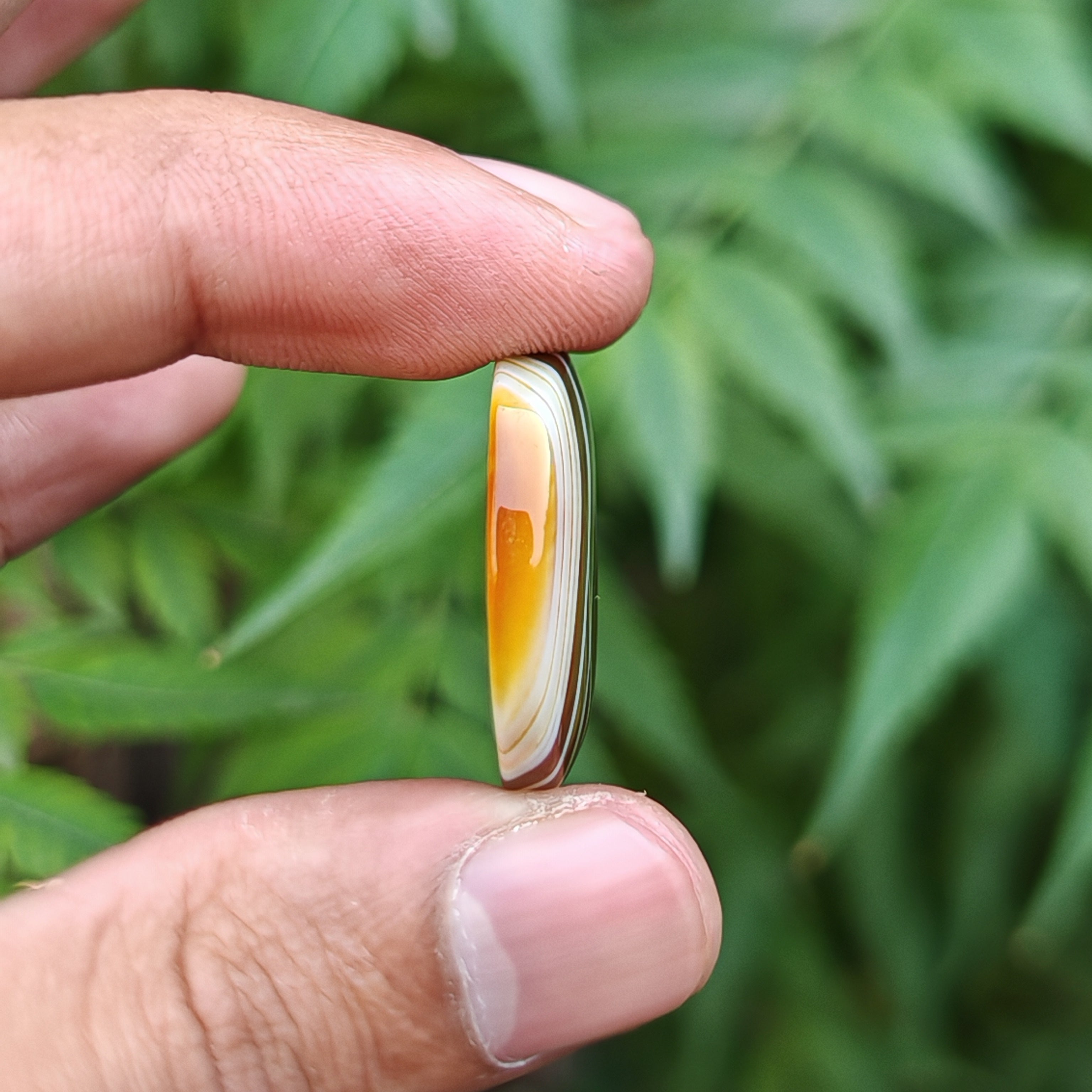 Natural Sulemani Aqeeq, (Agate) gemstone Weight: 32.40 carat