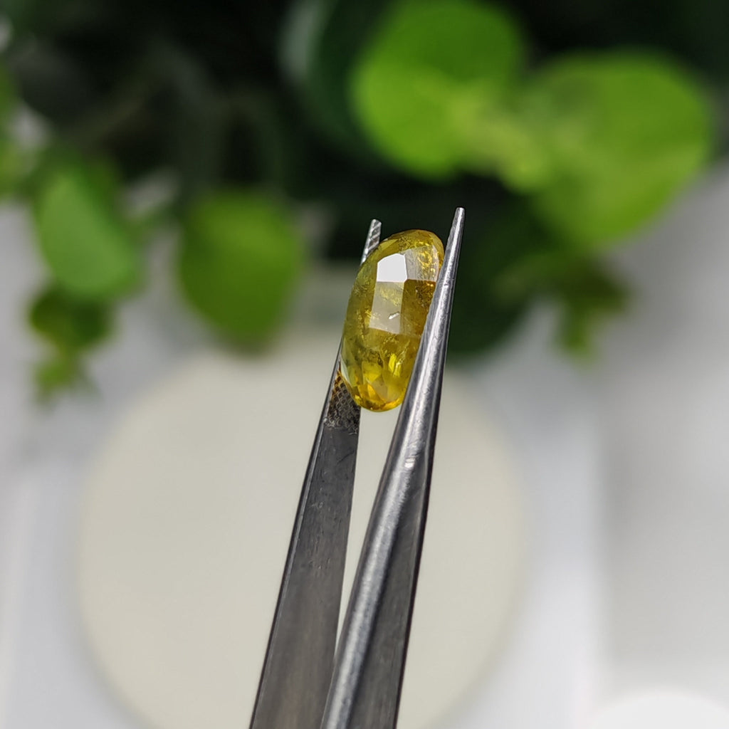 Natural Yellow Sapphire – 6.10 Carat | Authentic GGI Certified Gem