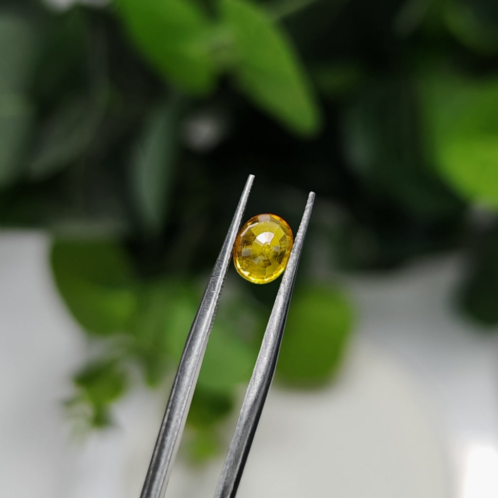 Natural Yellow Sapphire – 1.47 Carat | Authentic GGI Certified Gem