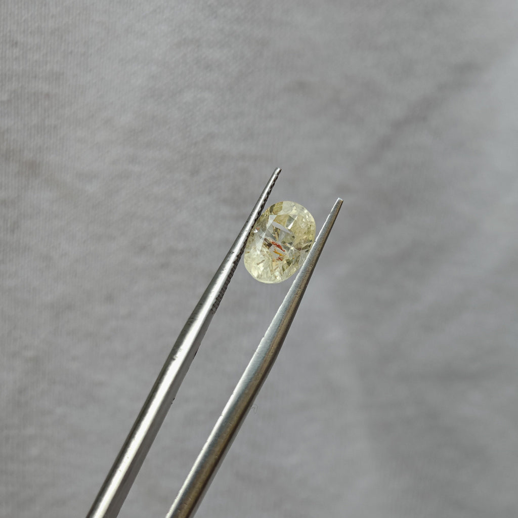 Natural Yellow Sapphire – 2.08 Carat | Authentic GGI Certified Gem