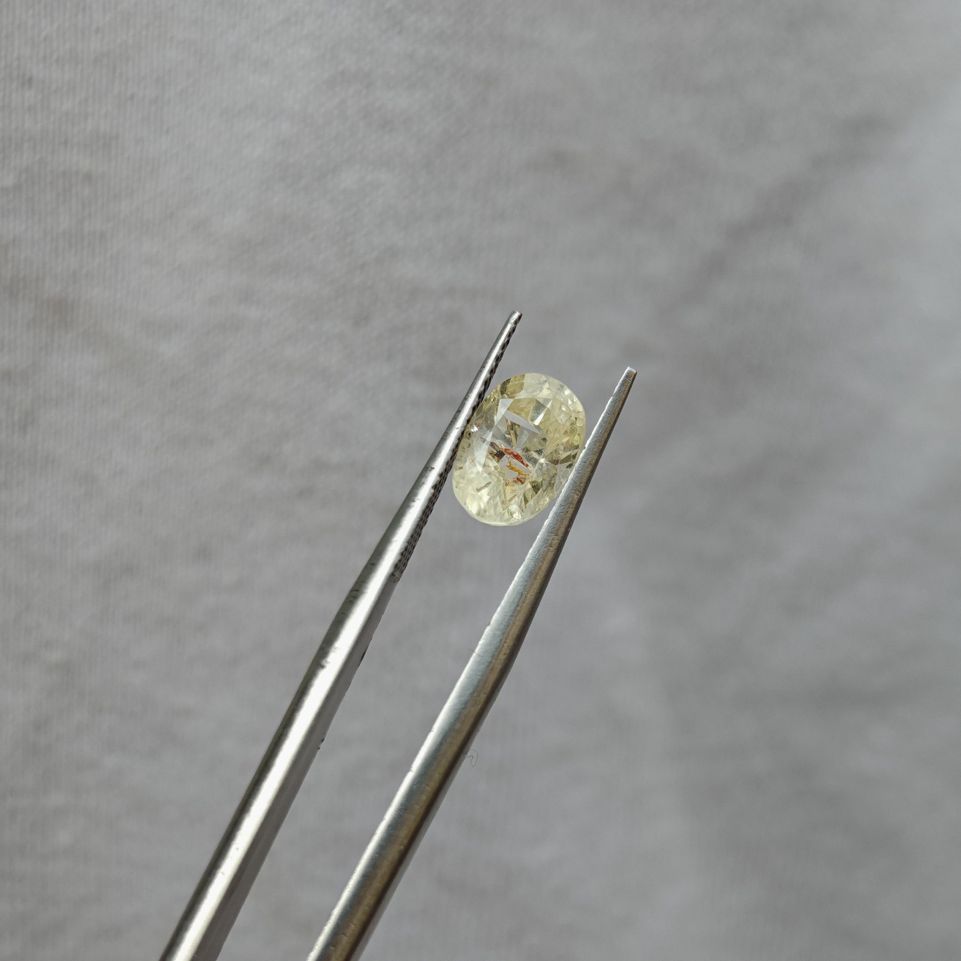 Natural Yellow Sapphire – 2.08 Carat | Authentic GGI Certified Gem