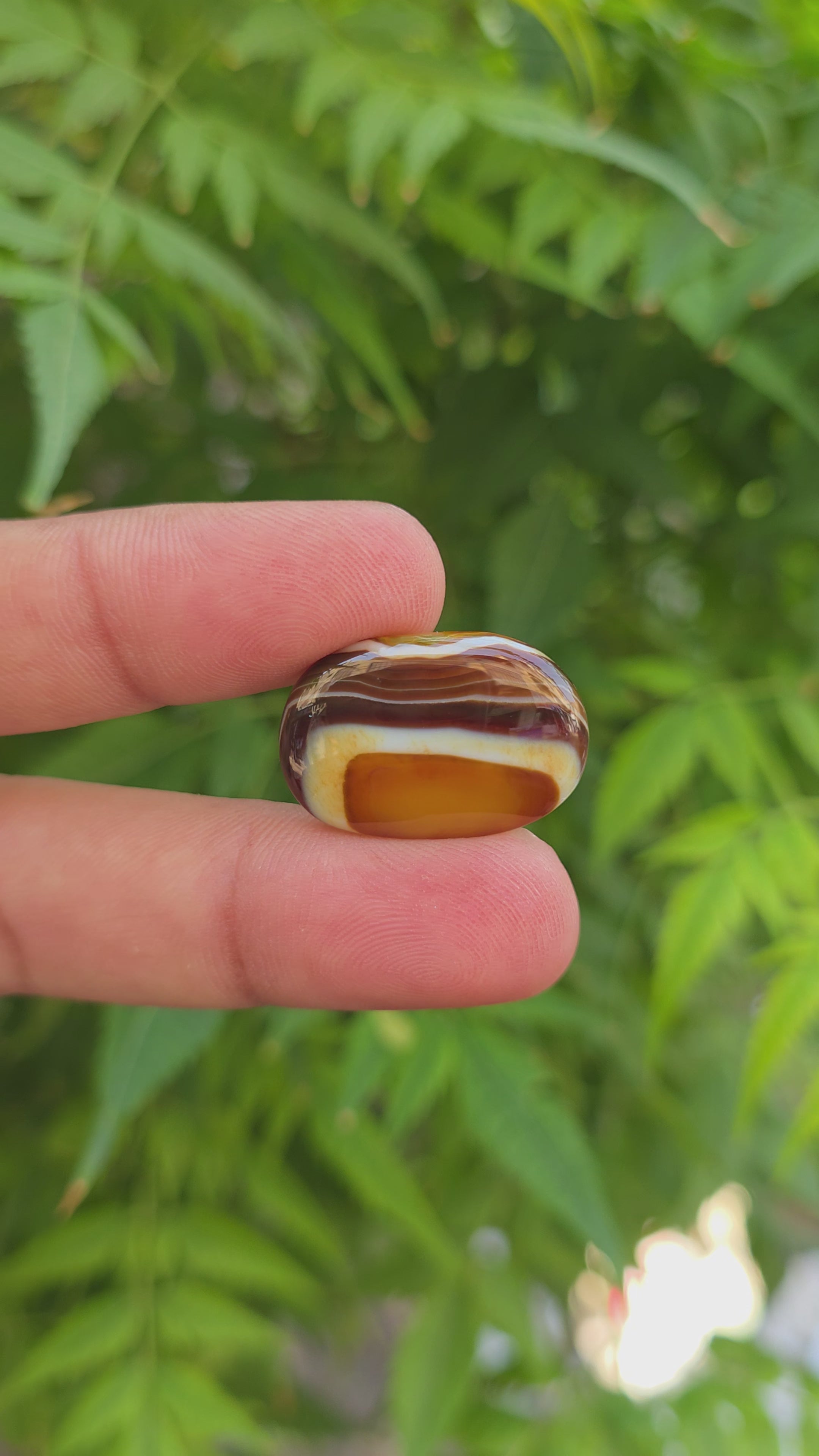 Natural Sulemani Aqeeq, (Agate) gemstone Weight: 17.10 carat