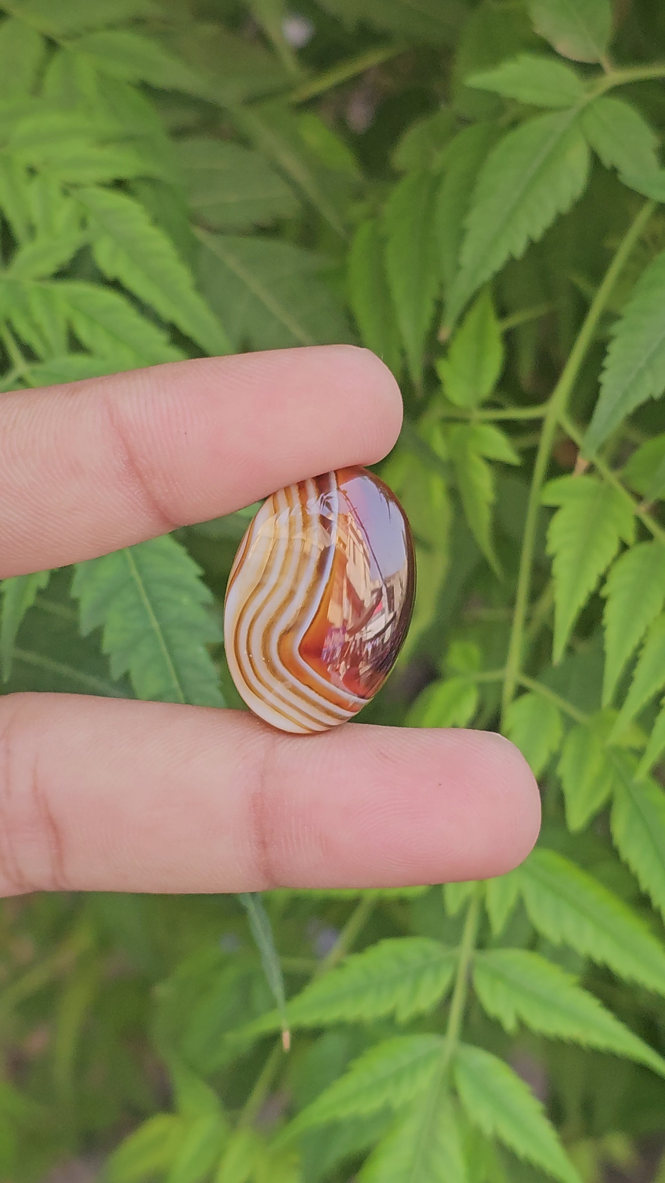 Natural Sulemani Aqeeq, (Agate) gemstone Weight: 25.65 Carat