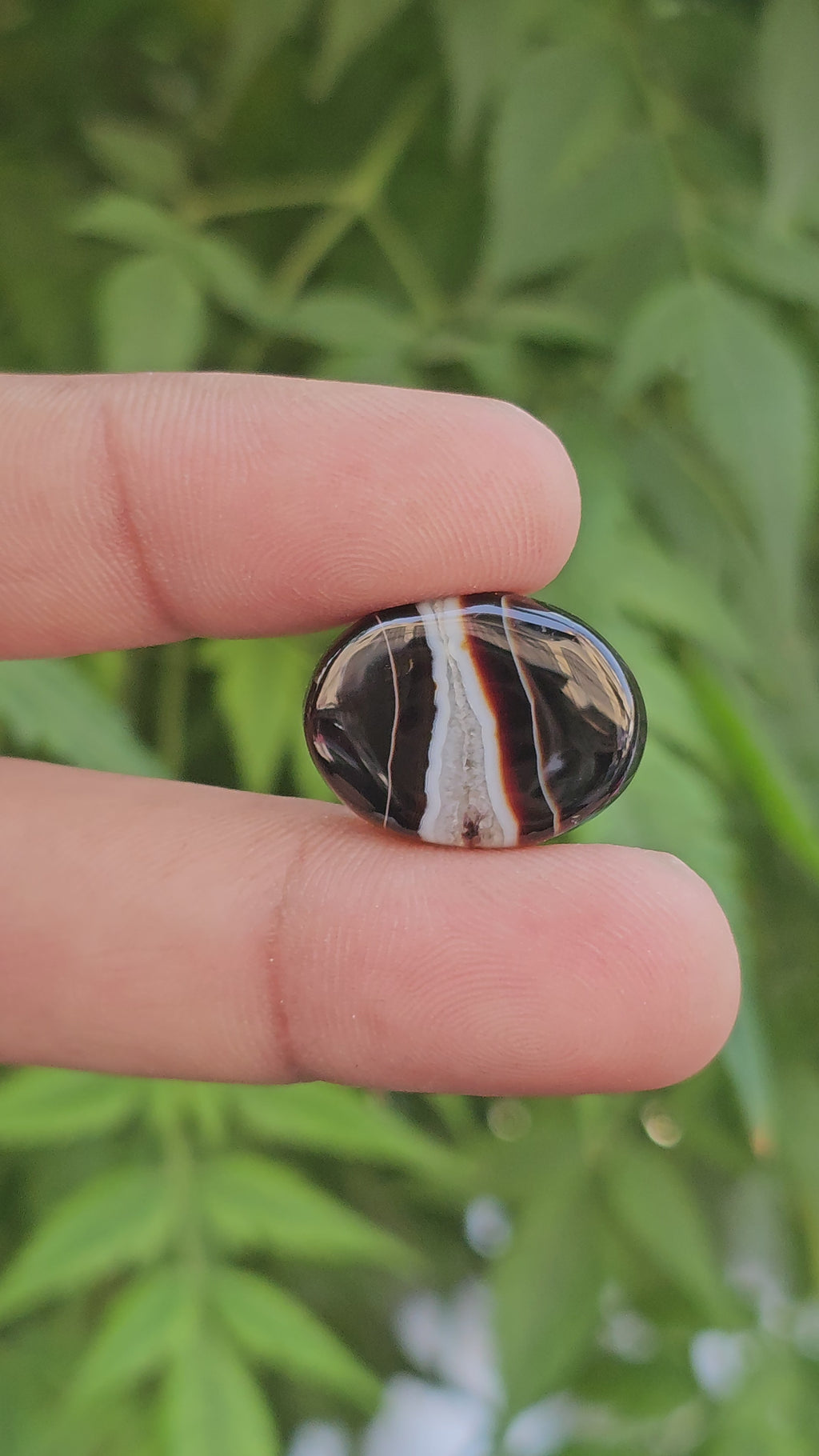 Natural Sulemani Aqeeq, (Agate) gemstone Weight: 18.85 Carat
