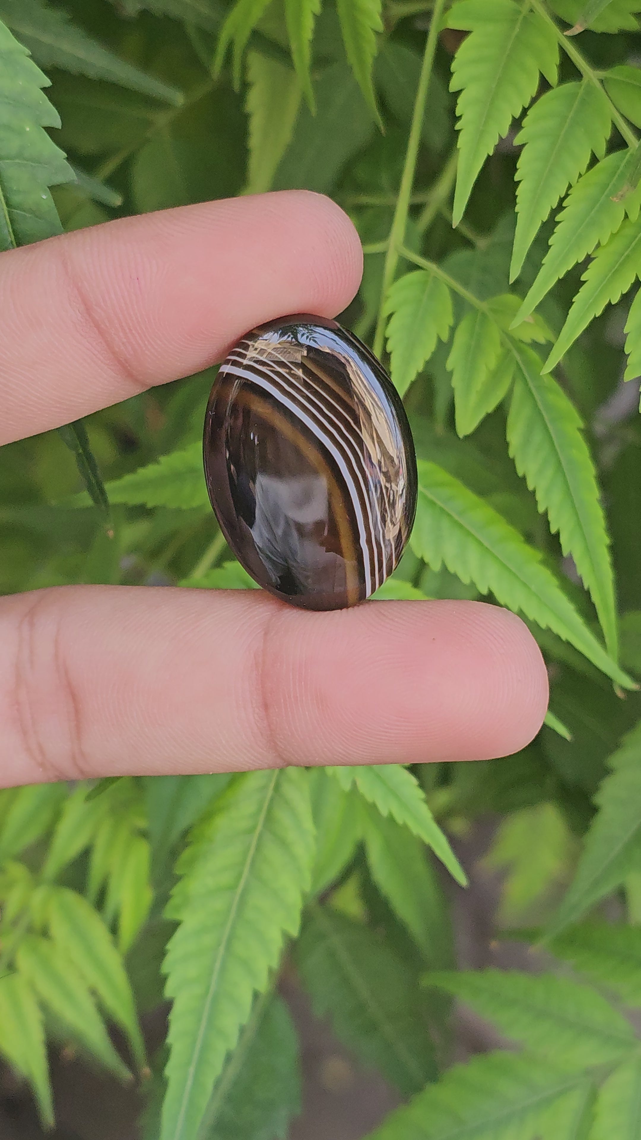 Natural Sulemani Aqeeq, (Agate) gemstone Weight: 30.85 carat