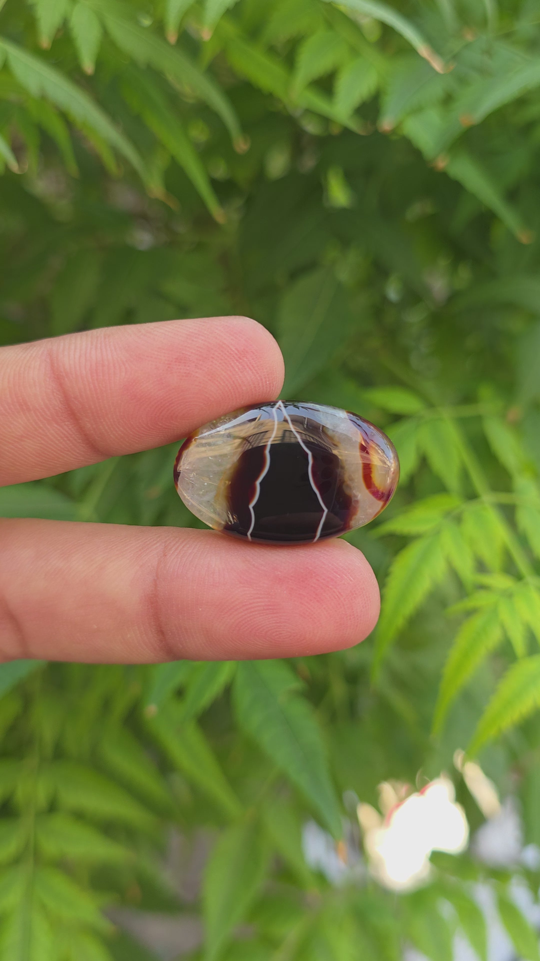 Natural Sulemani Aqeeq, (Agate) gemstone Weight: 31.05 carat