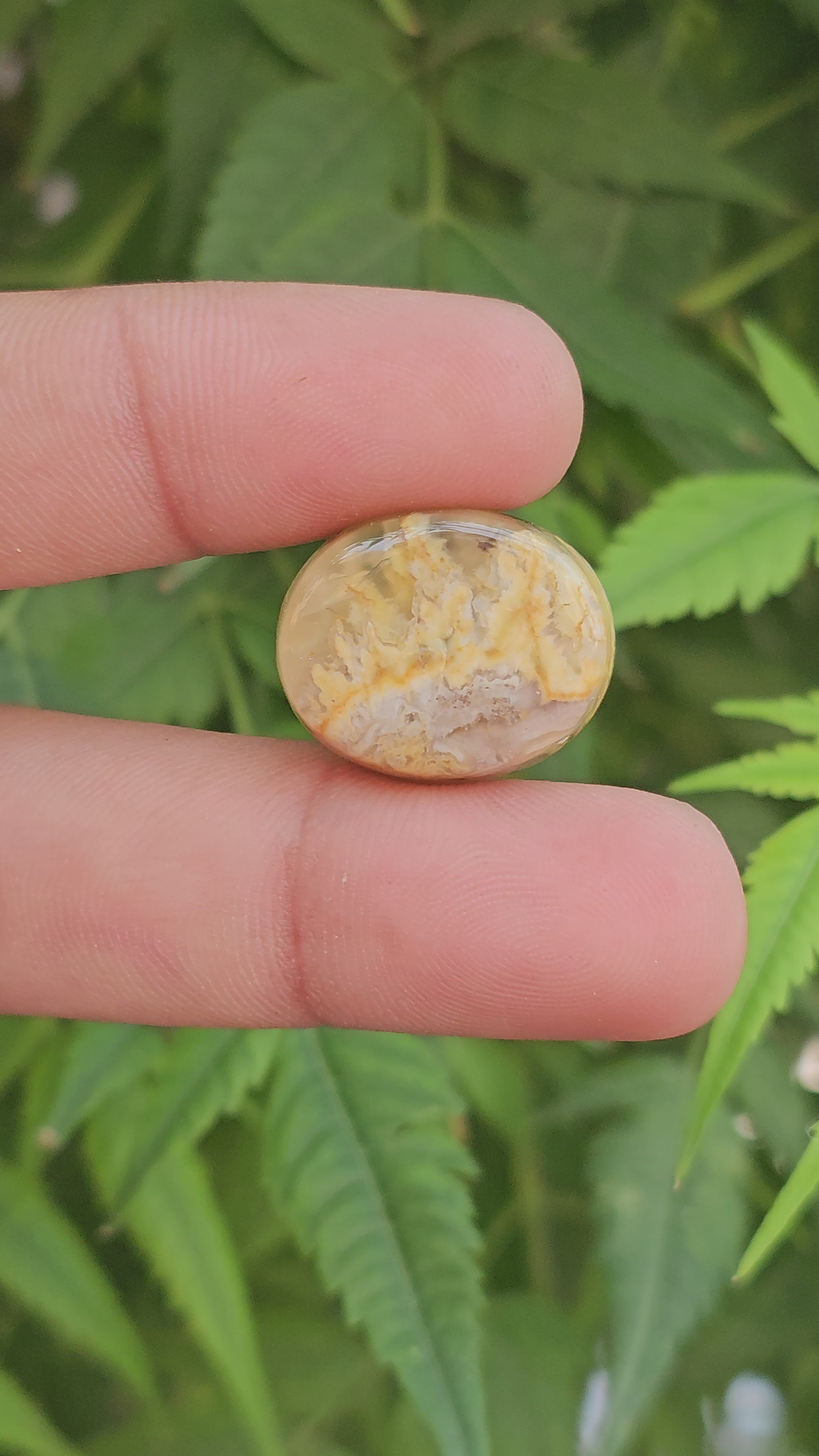 Natural Sulemani Aqeeq, (Agate) gemstone Weight: 25.85 Carat