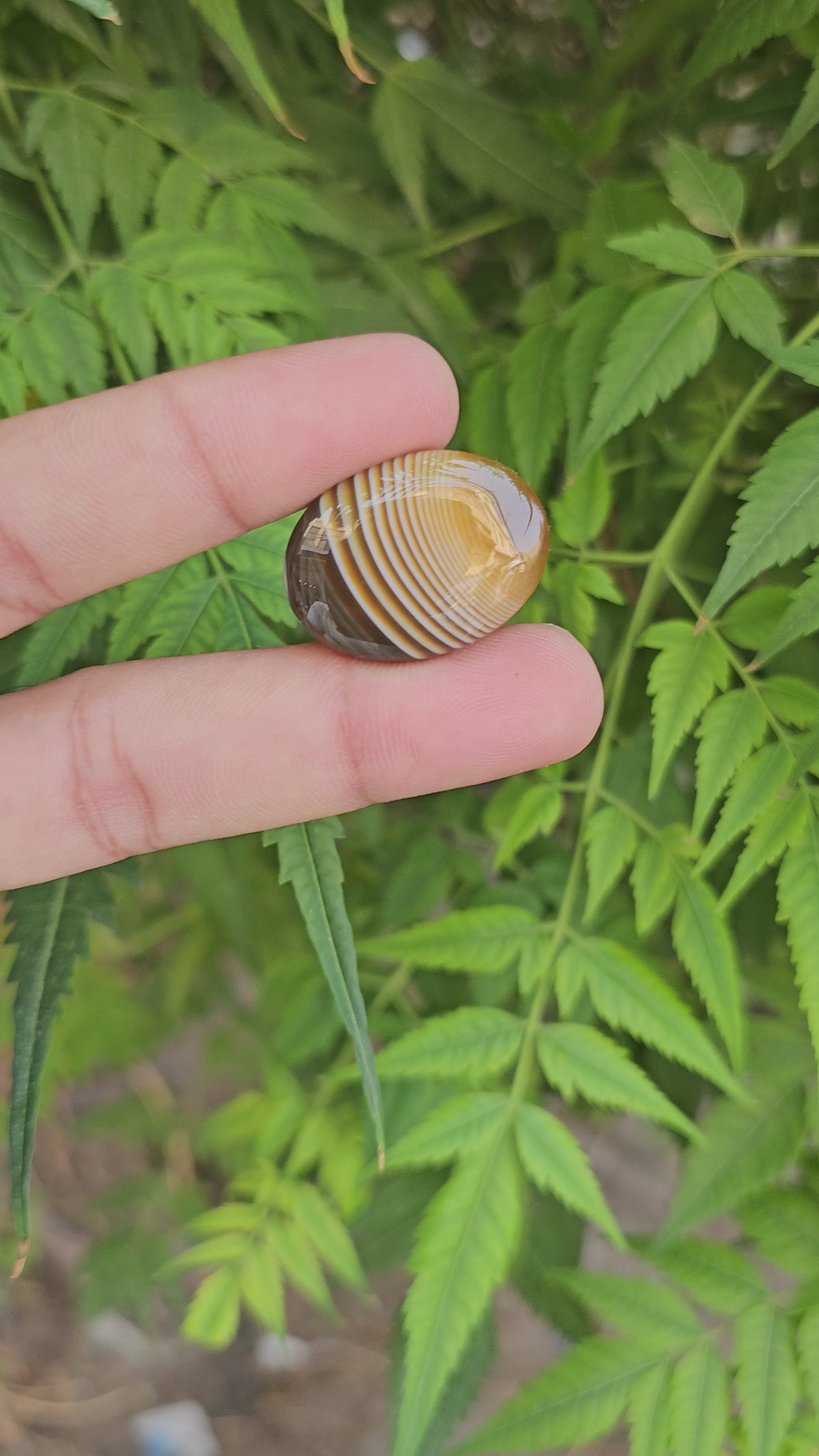 Natural Sulemani Aqeeq, (Agate) gemstone Weight: 27.75 Carat