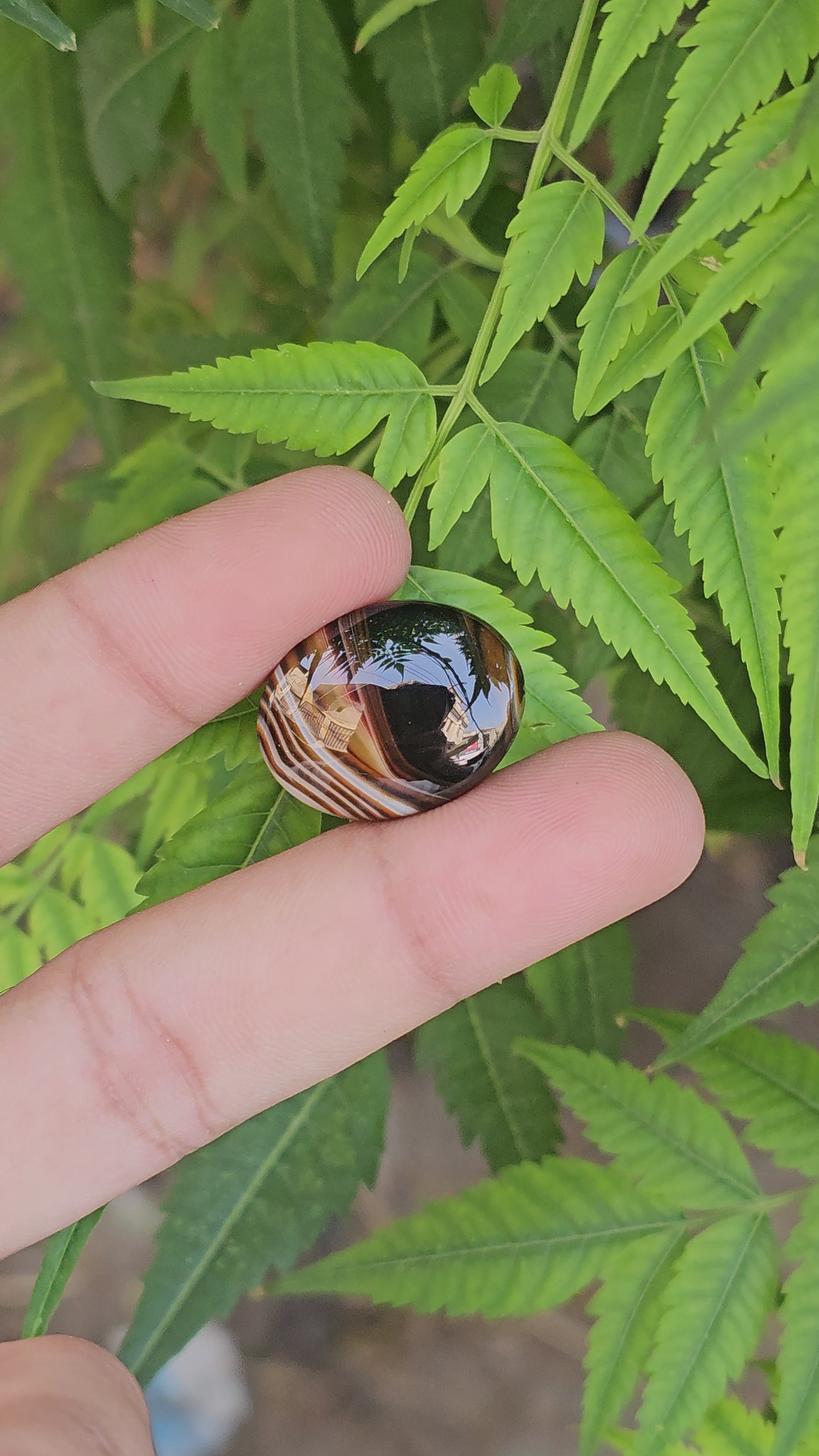 Natural Sulemani Aqeeq, (Agate) gemstone Weight: 23.35 carat