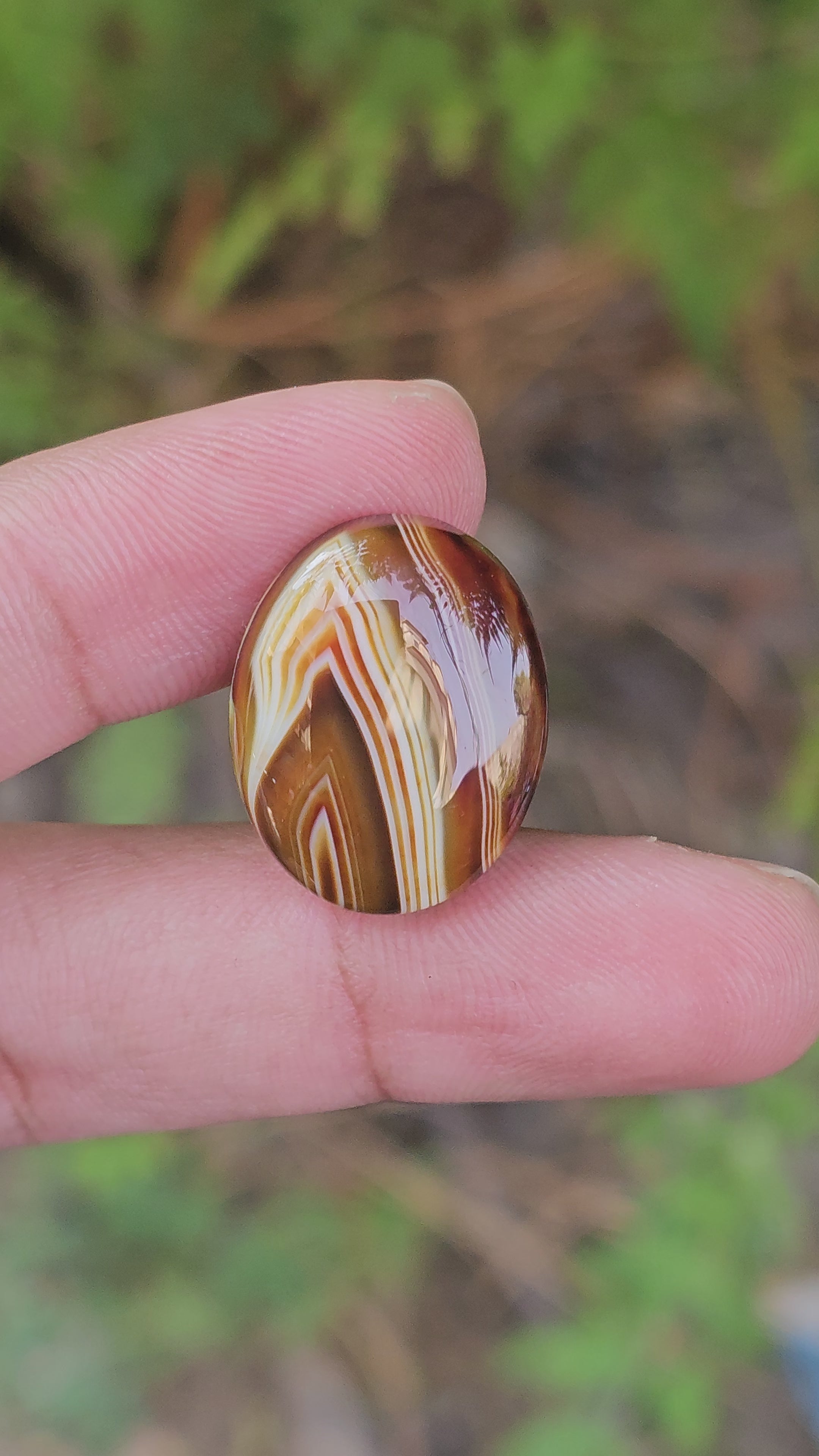 Natural Sulemani Aqeeq, (Agate) gemstone Weight: 23.60 carat