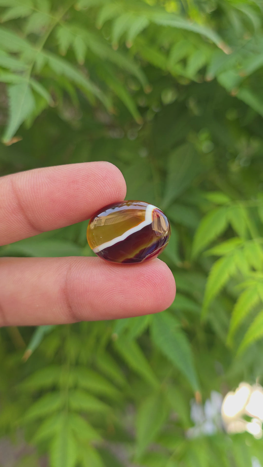 Natural Sulemani Aqeeq, (Agate) gemstone Weight: 20.40 carat