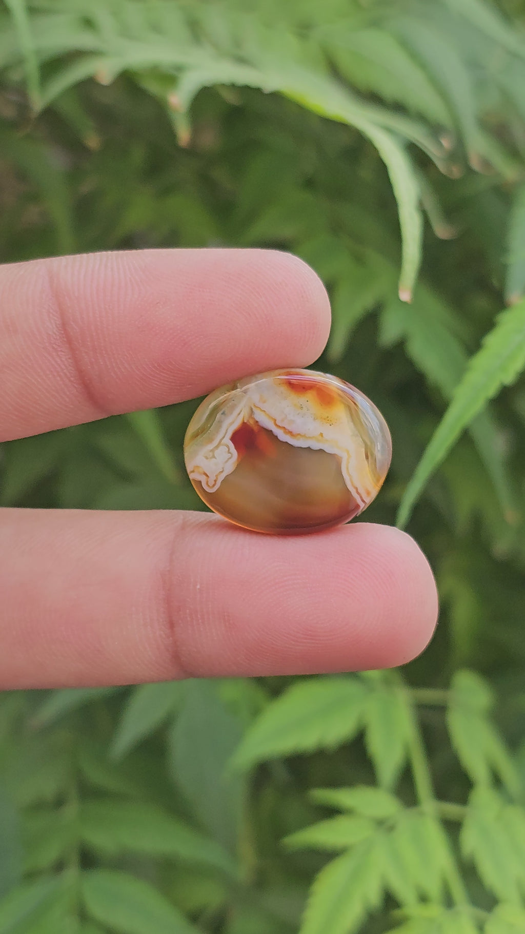 Natural Sulemani Aqeeq, (Agate) gemstone Weight: 19.75 Carat