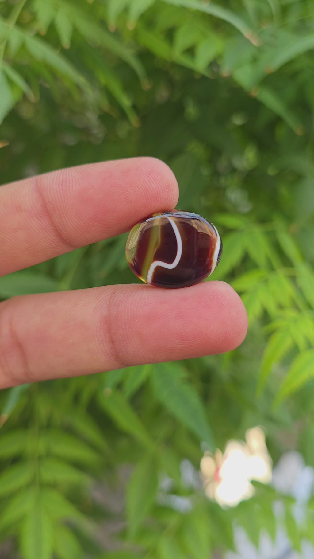 Natural Sulemani Aqeeq, (Agate) gemstone Weight: 16.45 carat