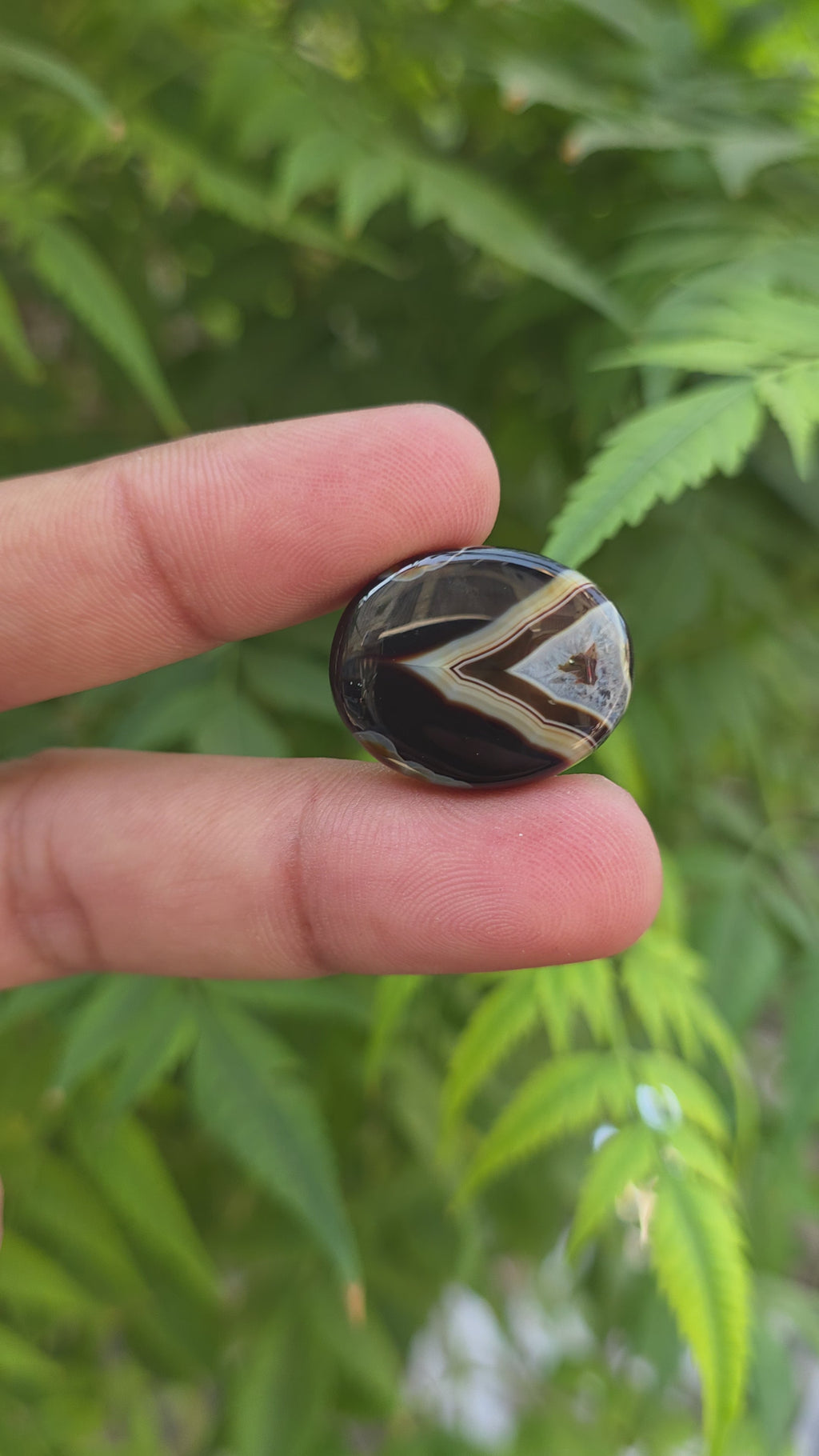 Natural Sulemani Aqeeq, (Agate) gemstone Weight: 28.55 carat