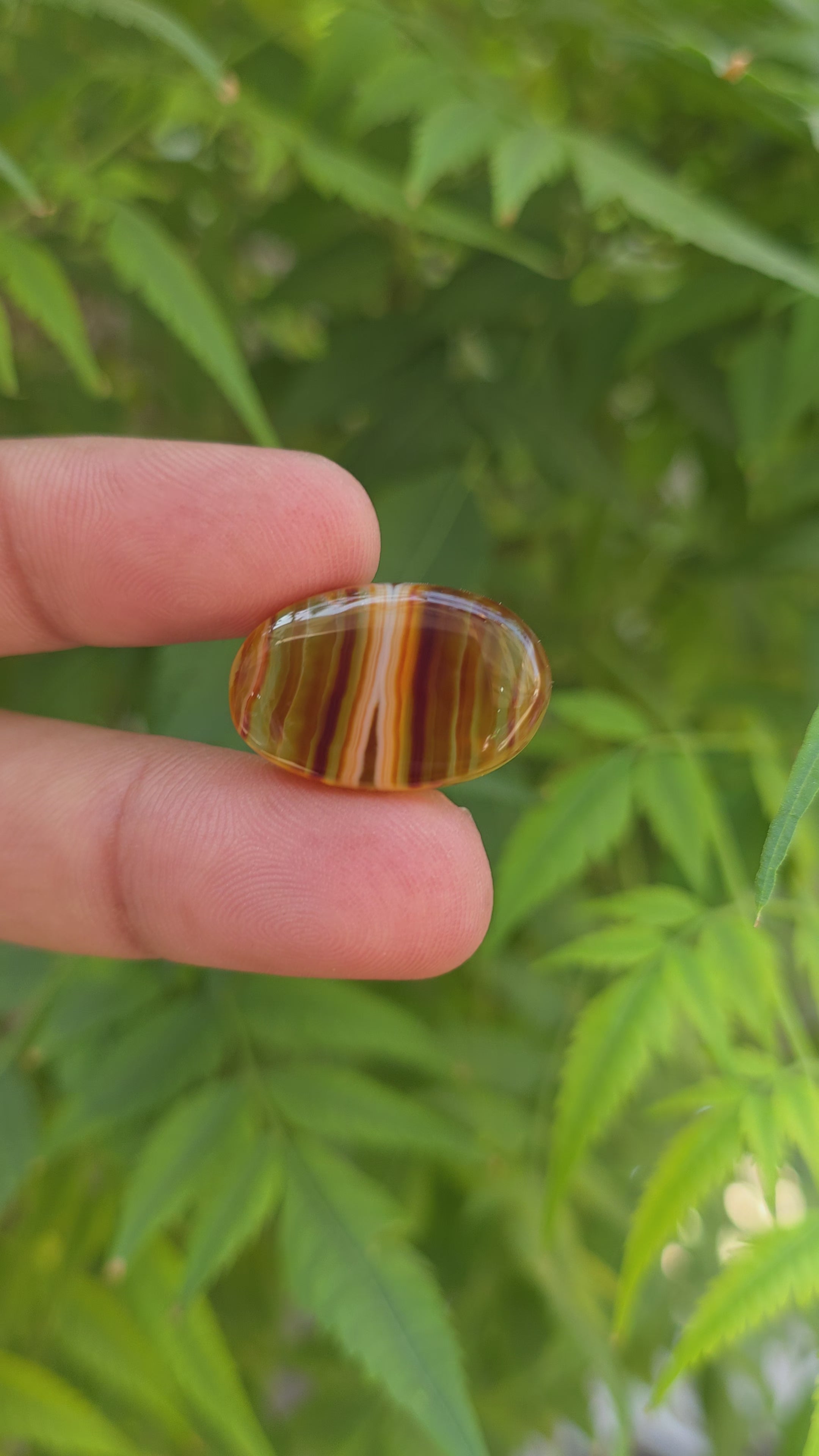 Natural Sulemani Aqeeq, (Agate) gemstone Weight: 24.65 carat