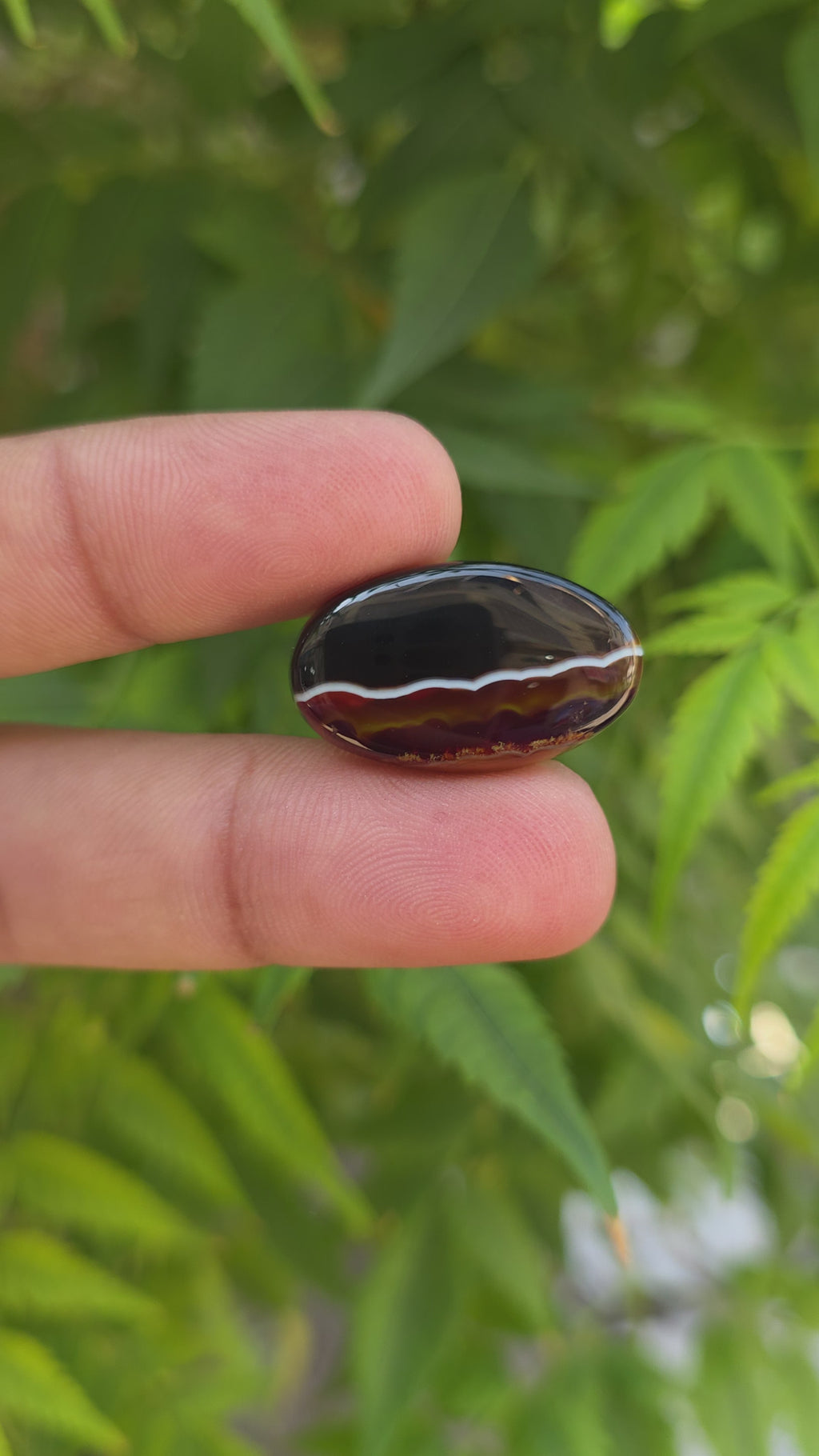 Natural Sulemani Aqeeq, (Agate) gemstone Weight: 23.20carat