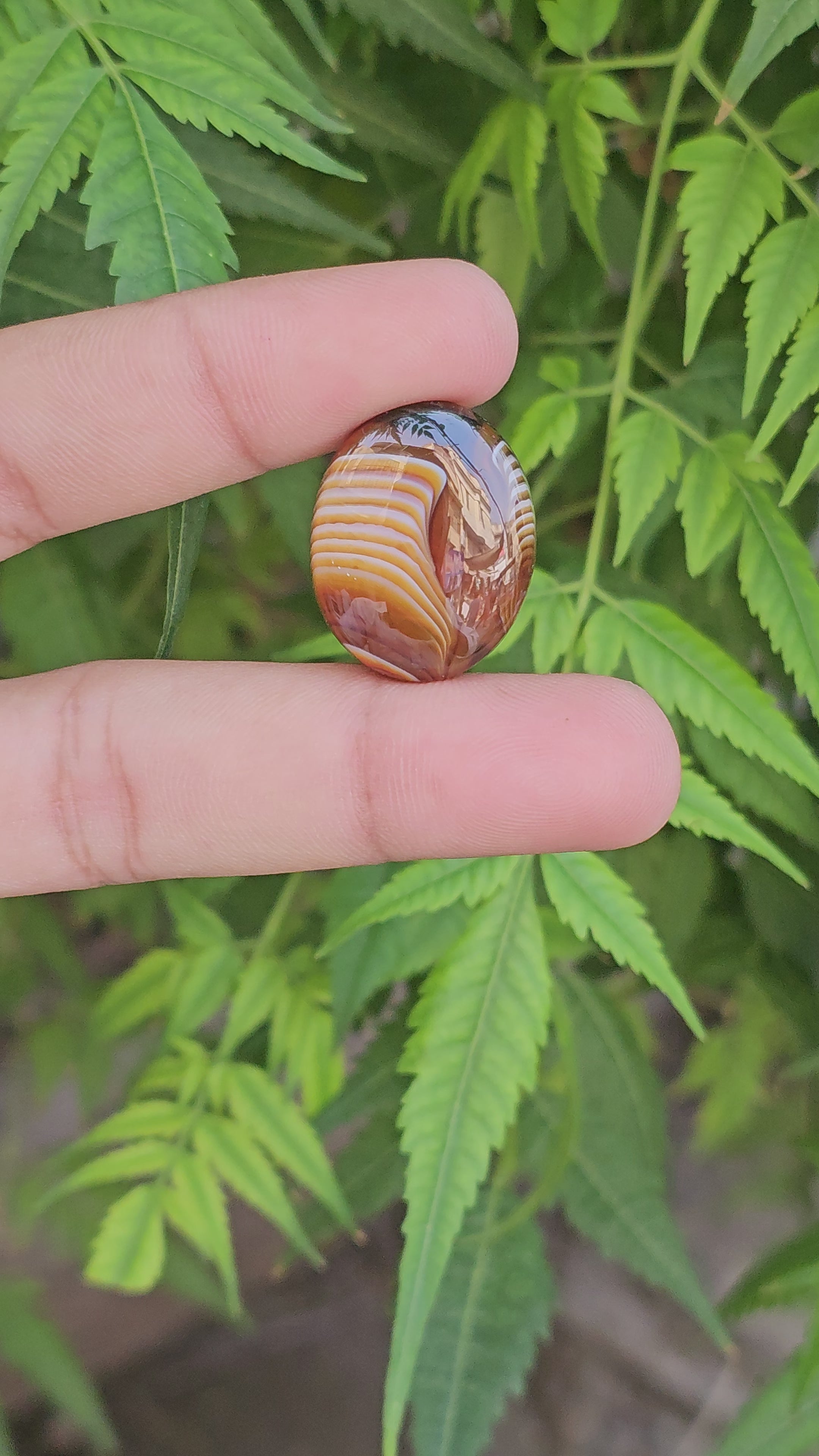 Natural Sulemani Aqeeq, (Agate) gemstone Weight: 30.25 carat