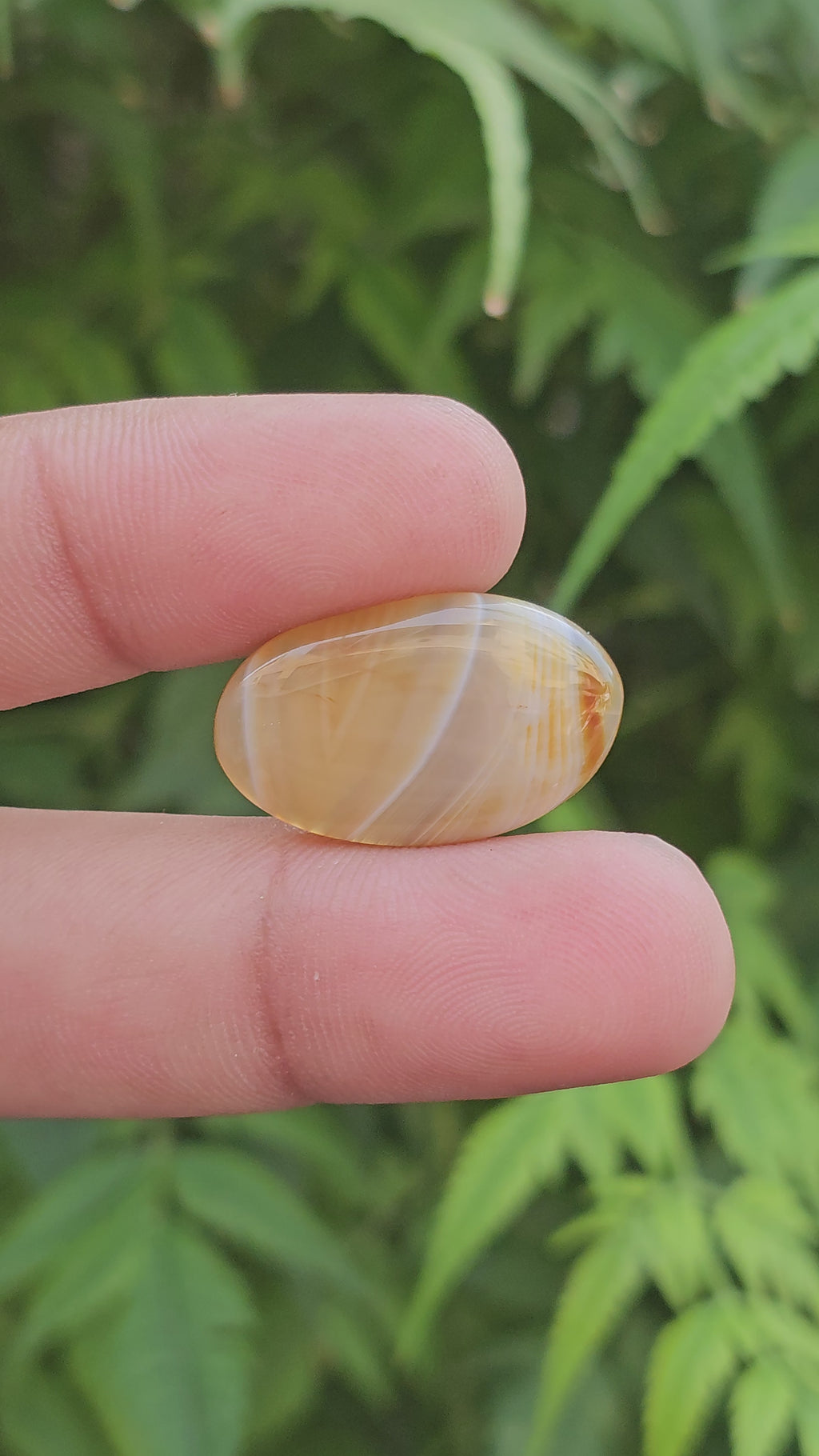 Natural Sulemani Aqeeq, (Agate) gemstone Weight: 16.60 Carat